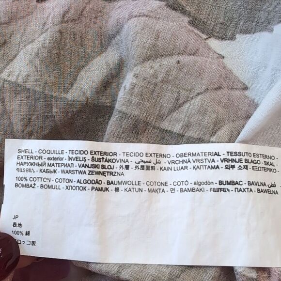 Desigual M. Christian Lacroix Floral Flutter Sleeve Top Sz S - Picture 10 of 12